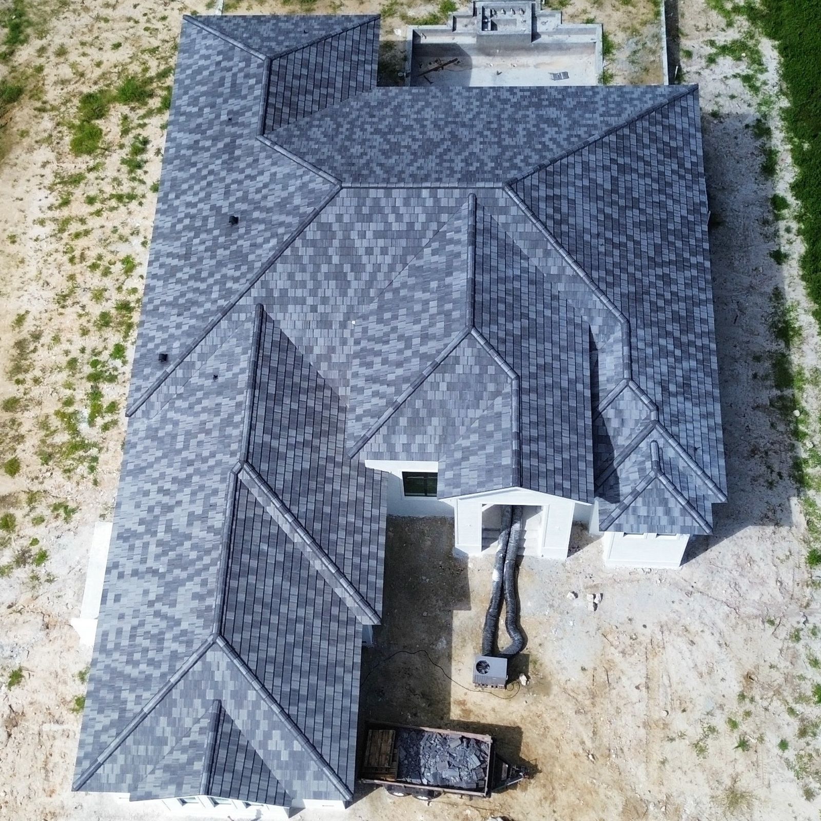 New shingle roof